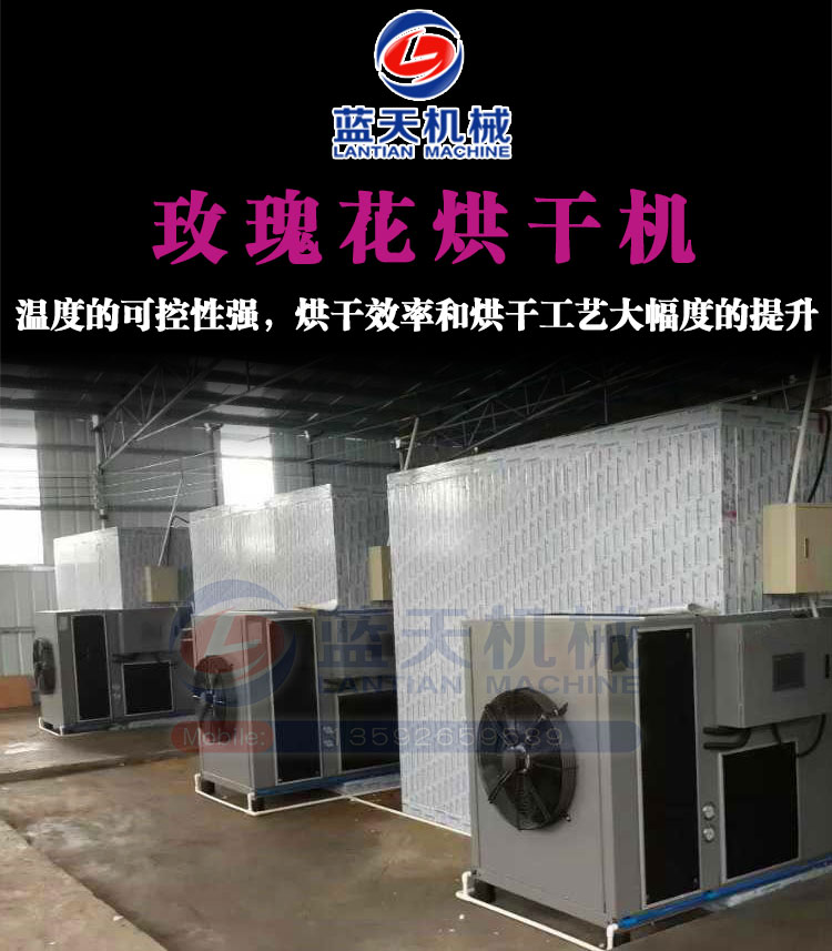 大型玫瑰花烘干機(jī)
